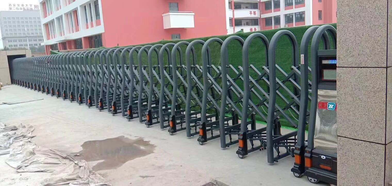 戶縣東關(guān)初級中學(xué) 伸縮門 電動(dòng)門